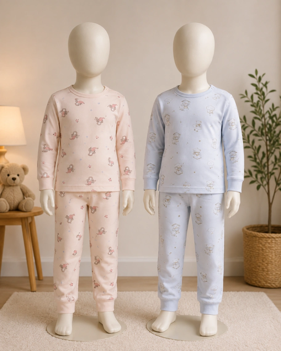 Pyjama enfant 2 pièces en coton premium 